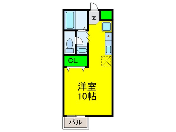 フィオーレ香ヶ丘の物件間取画像